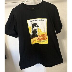 Luke Combs Men's Large Black T-Shirt Phoenix Arizonia 2/09/2023 Special event